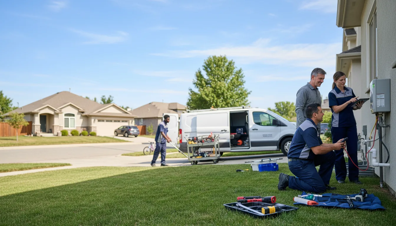 Tankless water heater service in Rose Hill, IA
